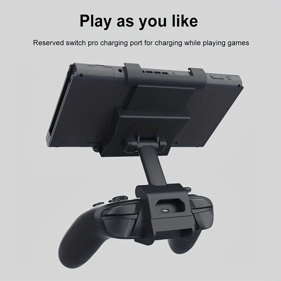 Adjustable Mount Clip for Switch Pro Controller, Game Controller Clip, Controller Stand, Console Monitor & Original Pro Controller Mount, Compatible with Nintendo Switch Oled Lite, Switch Accessories