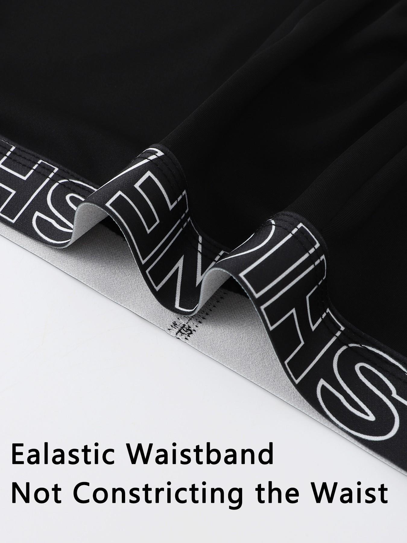 Trendy men's boxer briefs, quick-drying and sweat-wicking boxers, stylish waistband, suitable for both daily wear and sports