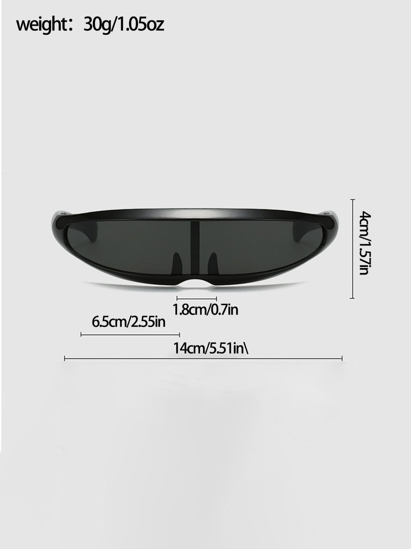 New Dolphin Sunglasses, Wolverine Fish Shape Glasses, Space Robot Men's Outdoor Sports Cycling Shades, Cute Animal Pattern, All Seasons