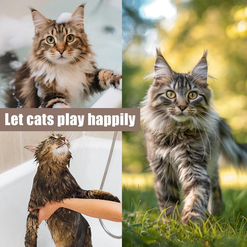 ROZINO Maine Coon Cat - Specific Shampoo (Oat Nourishing/Gentle Cleansing/Brighten Fur)