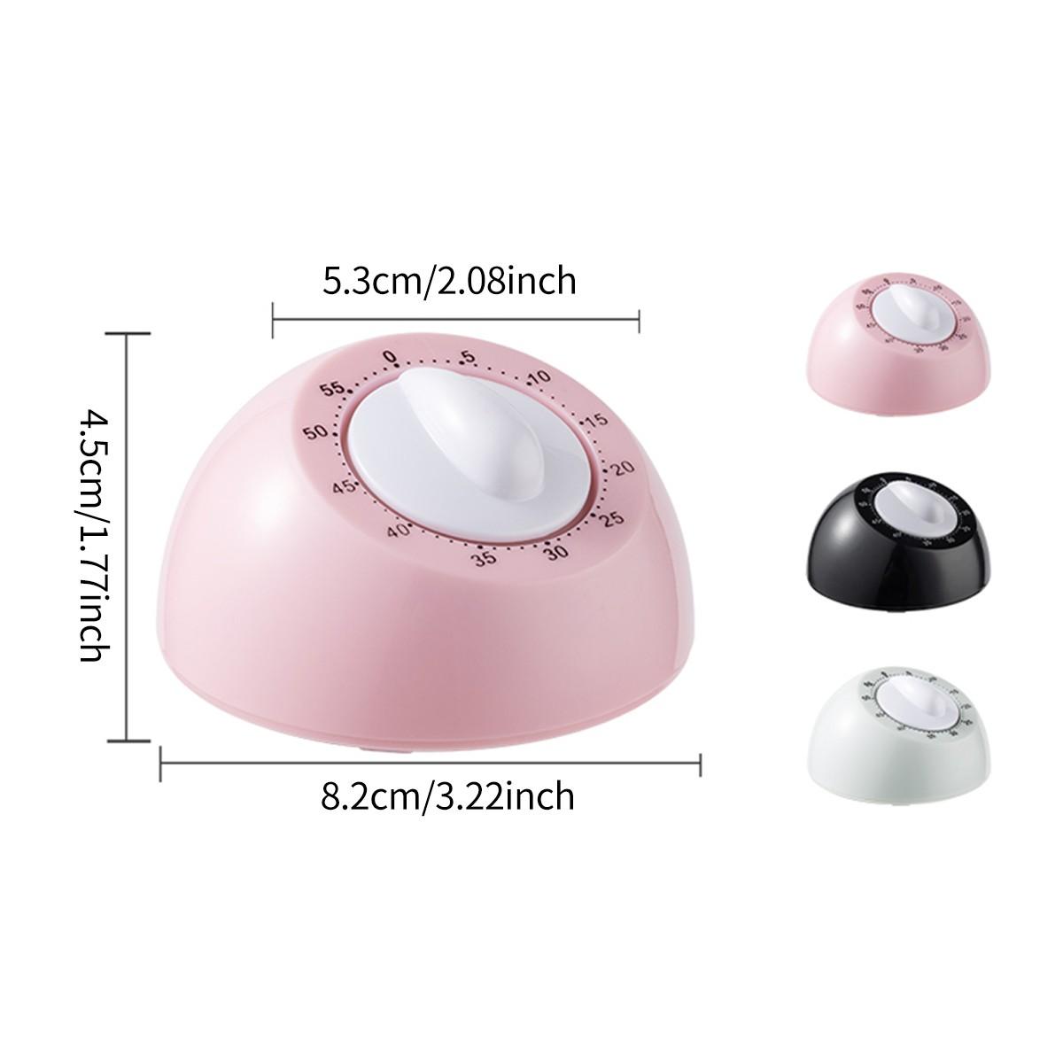 Mechanical Timer Reminder, Eco-Friendly Kitchen Cooking Timer, Kitchen Timers, No Battery Needed, Ideal for Study, Kitchen, and Reminders