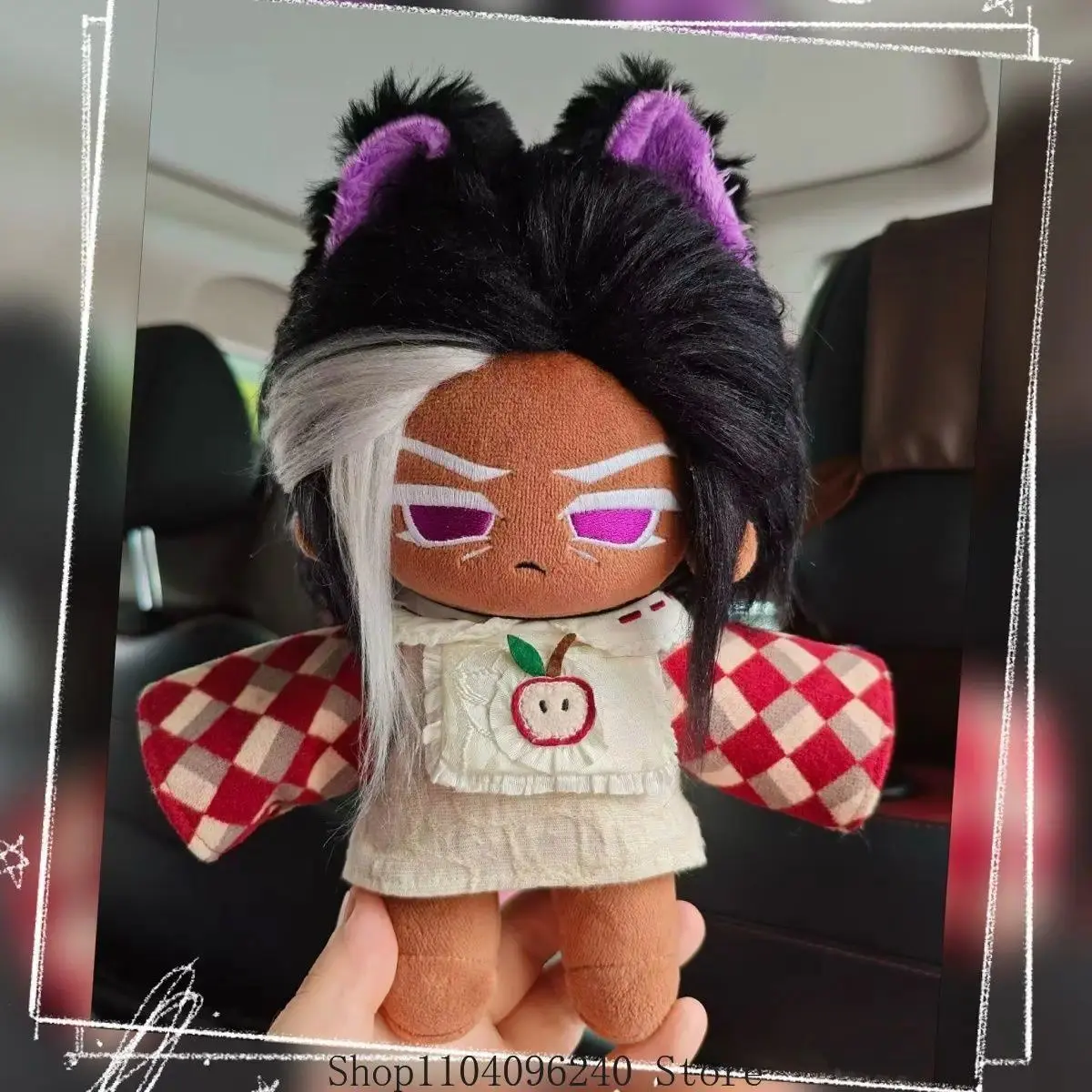 2026 New hot item Cookie Run: Kingdom Dark Cacao Cookie Cartoon Figure Idol Plushies Stuffed Plushie Game 20cm Gift Dress Up Clothes Body Toys