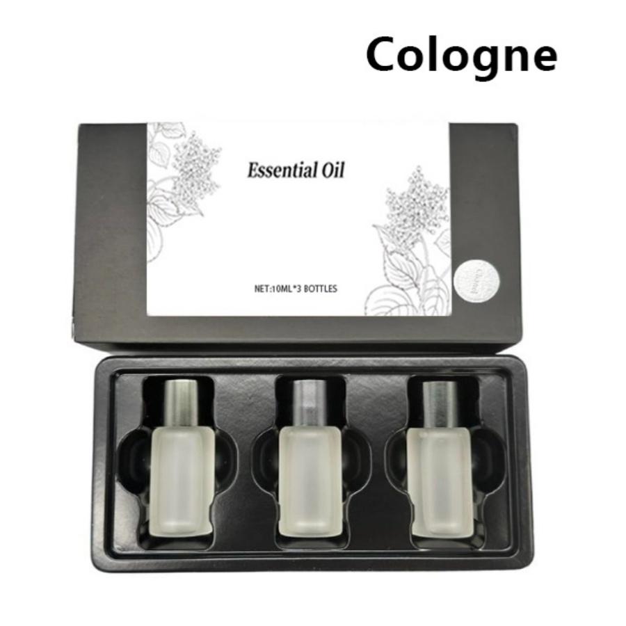 Smart Car Air Freshener with Three Adjustable Concentration Scent Levels, Portable Waterless Car Diffuser Air Freshener Car Aromatherapy Diffuser, 6*10ML Natural Perfume