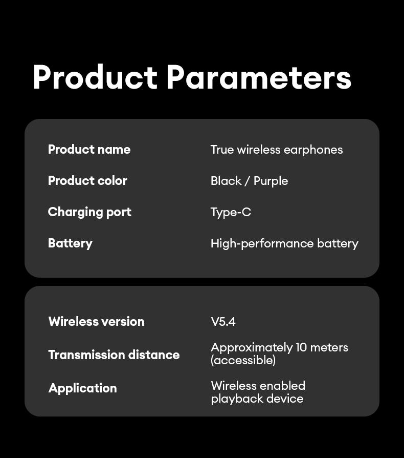 AOC ACD3521 Clip-On Ear Headphones with Real-Time Translation in 169 Languages with APP, Audio-Visual Future Touch Screen, BT6.0 Wireless Headphones for Music & Phone Calls, Sport Waterproof & Sweatproof