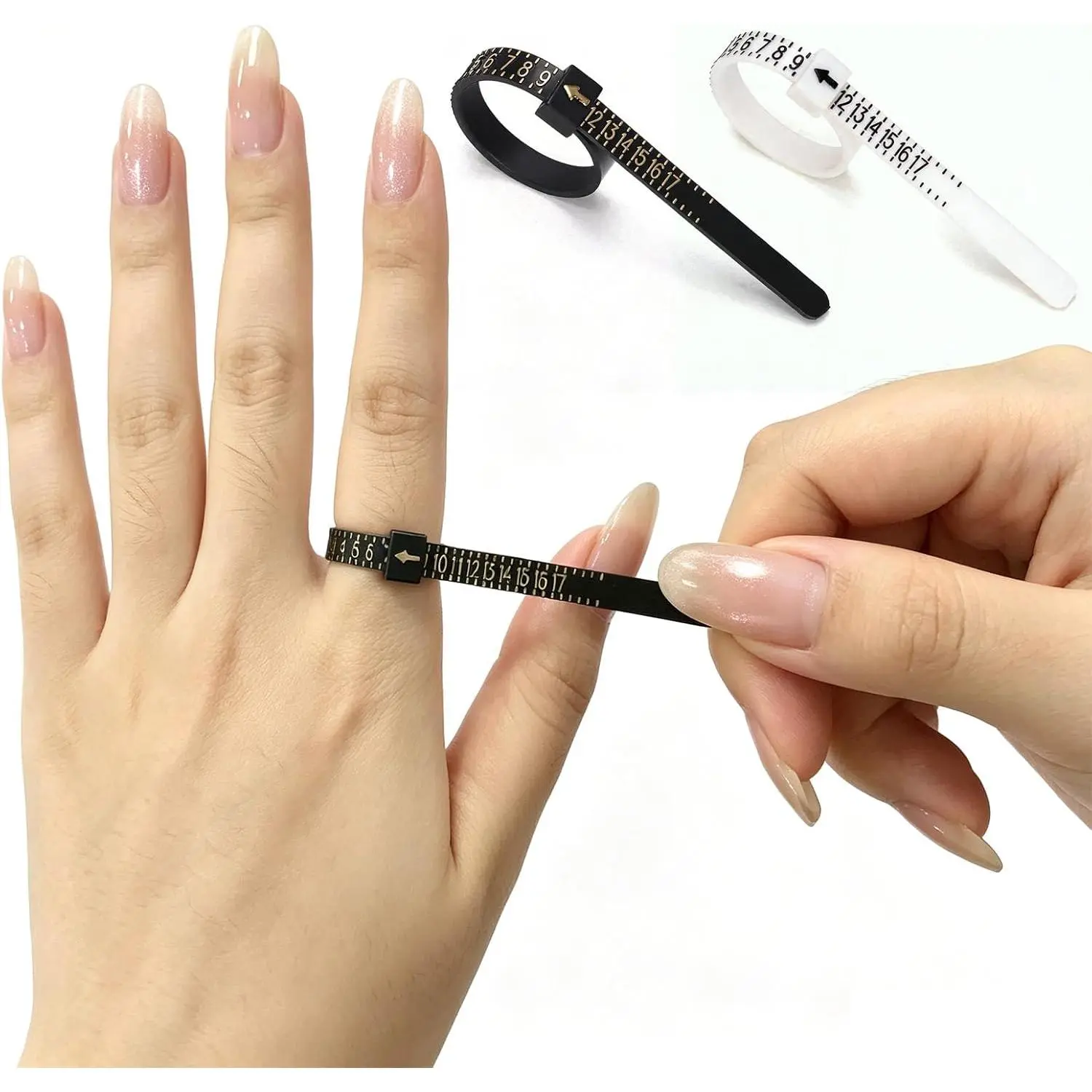 Ring Sizer Measuring Tool for Loose Rings,Ring Measurer and Ring Sizer