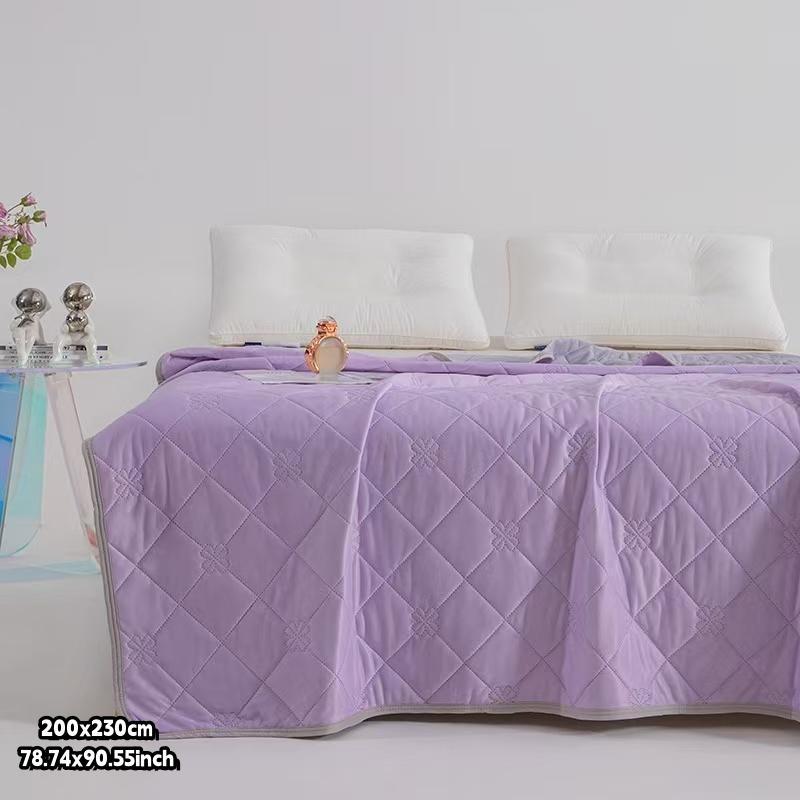 Ice Cream Cooling Blanket, Soft Lightweight Breathable Blanket, Air Conditioning Blanket, Air Conditioner Blanket, Comfortable Blanket for Home Office Travel