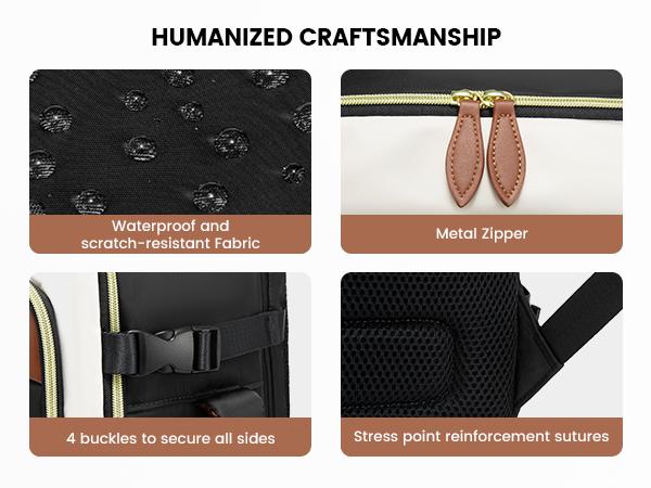 LOVEVOOK TikTokShopBacktoSchool TSA-Friendly Travel Backpack with Storage Bag and Toiletry Bag - Fits 17-Inch Laptop, for Hiking, Overnight, Weekend Trips and Business Travel