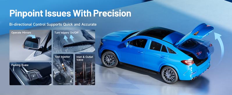 TOPDON Phoenix Nano, Bidirectional Scan Tool, ECU Coding Tool, FCA AutoAuth, CAN FD/DoIP Protocols, 32+ Special Functions, Full System Diagnostic, Free Updates for 2 Years