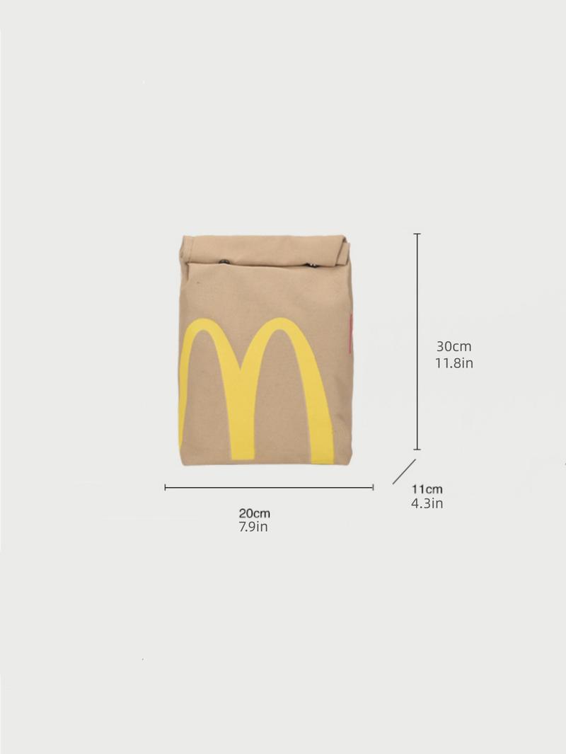 Creative Letter Design Backpack, Large Capacity Student Bag, Fashionable Letter Pattern, Adjustable Straps, Suitable for Women and Girls, Casual Lightweight Backpack