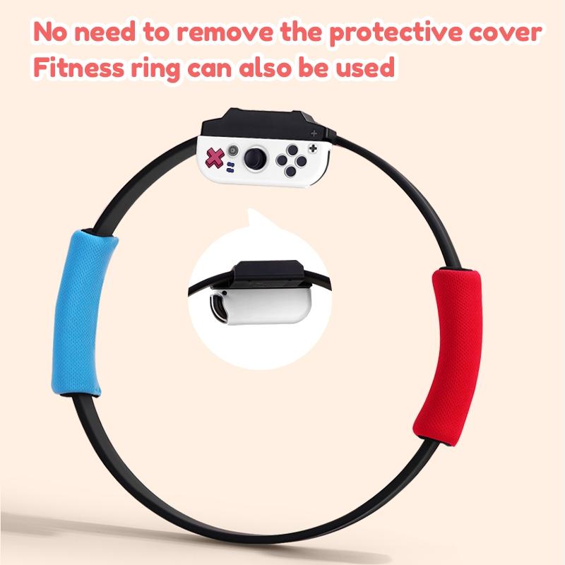 Cute Cartoon Pattern Handheld Game Console Protective Case, Lightweight Full Coverage Protective Case, Game Console Protective Case for Switch OLED