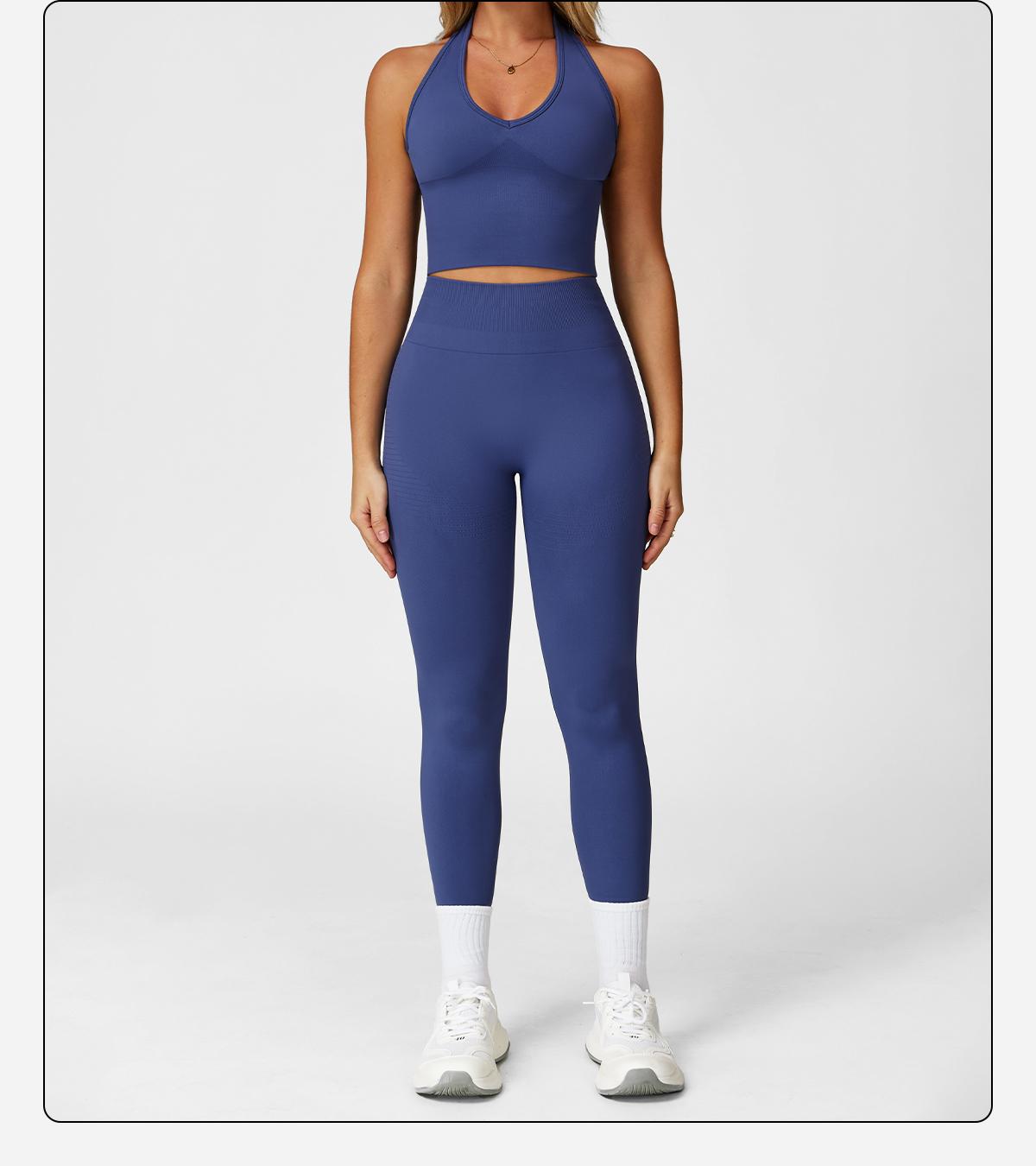 MFVIM Women's Workout Sets 2 Piece Sports Bra High Waisted Hip Lift Leggings Gym Yoga Exercise Clothing Sets athletic tracksuits comfortable sportswear Summer Activewear SpringStatements