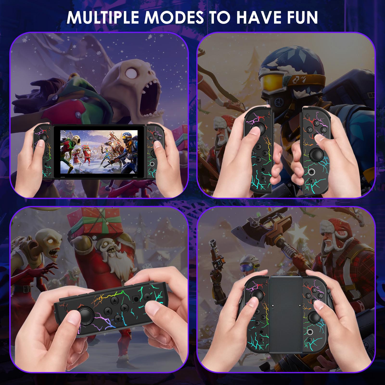 Game Controller (L/R) Switch Controller- Wireless Game Controller LIGTHING Gaming Items Smartphone Joystick Console controller Lighting controller