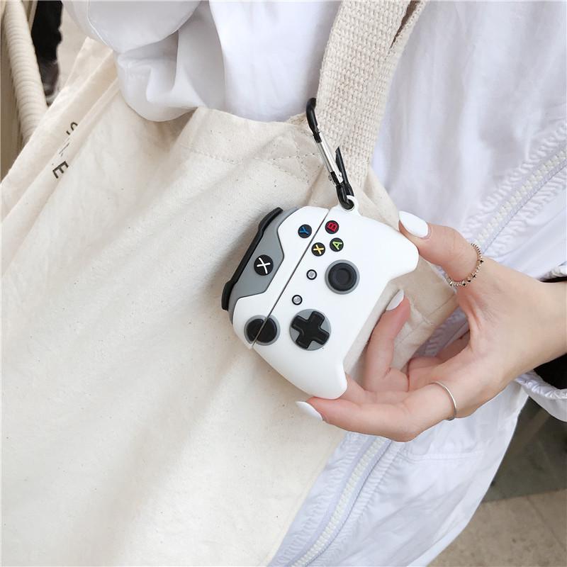 1 game controller headphone case,Cute wireless Bluetooth earphone case, Earphone Protective Cover, drop resistant, durable and stylish accessory, suitable for AirPods pro3/1/2/3/4/pro/pro2(Different models may have different shapes)