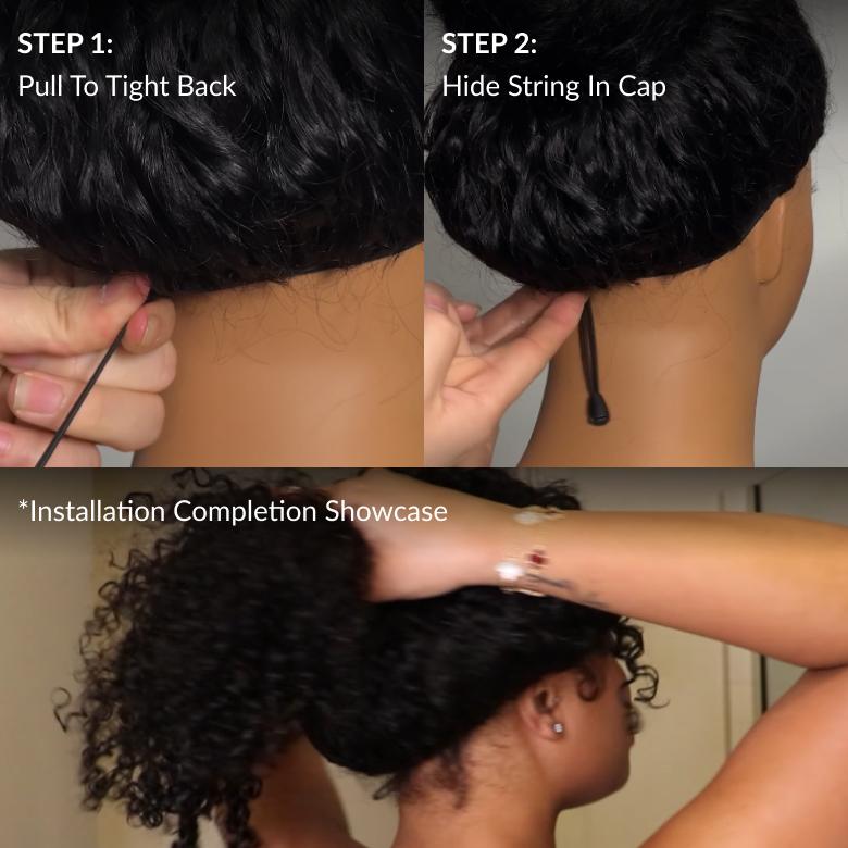 【Upgraded Drawstring】Sunber Glueless Yaki Straight Short Bob Wig Pre-Cut 7x5/13x4 Pre Everything Human Hair Wigs with Invisible Knots