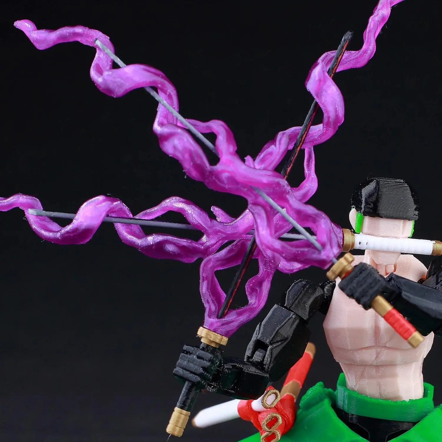 9L3D Hot Dummy 13 Lucky 13 Titan 13 OnePiece Anime Figure Roronoa Zoro Manga Anime Statue Action Figure Collection Model Kid Toy