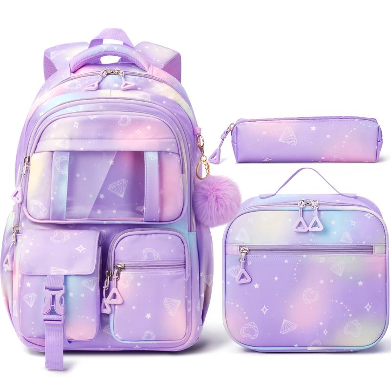 Product Introduction of Fimibuke Waterproof 3 PCS Backpack Set with Lunch Bag & Pencil Case – Lightweight School Bag Bookbag for Girls and Boys , Ideal for Elementary Middle High School Students dealsforyoudays 1