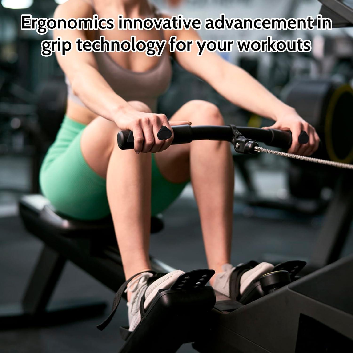 Weight Lifting Grips, Anti-Slip Training Hand Grips, Ergonomic Rubber Hand Protectors, Suitable for Weightlifting, Pull-Ups, Gym Training and Fitness Workouts, for Men and Women