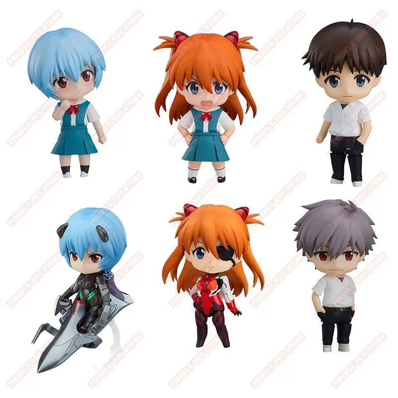 EVA NEON GENESIS EVANGELION Animation Comic Peripheral Toy Asuka Rei Shinji Anime Action Movable Model Figures Collection NTR Popular toys 2026 Hot selling toys