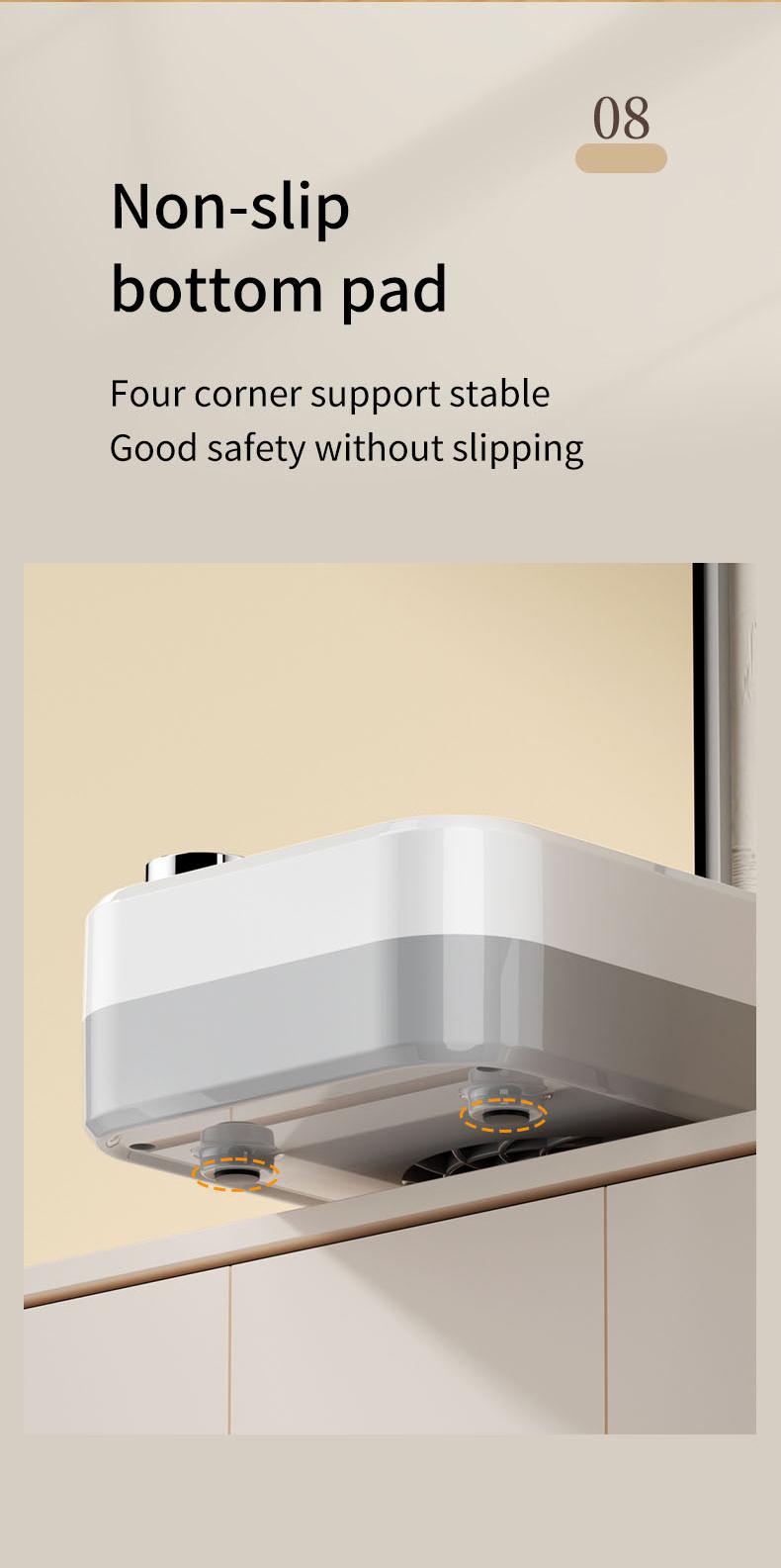 Marwell - Professional nail vacuum cleaner, electric nail dust collector with grinding drill bit, UV lamp, adjustable speed. Suitable for home use and professional nail salons.