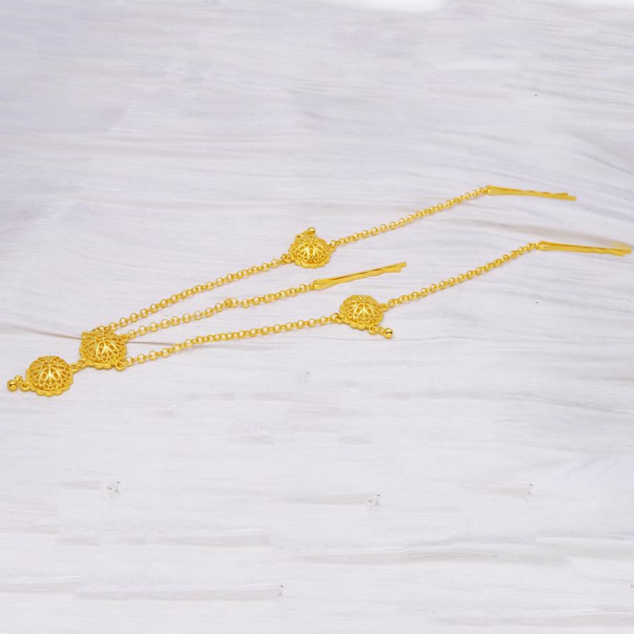 Affordable Luxury Viral Gold-Plated Filigree Jewelry Set, Female Daily ...