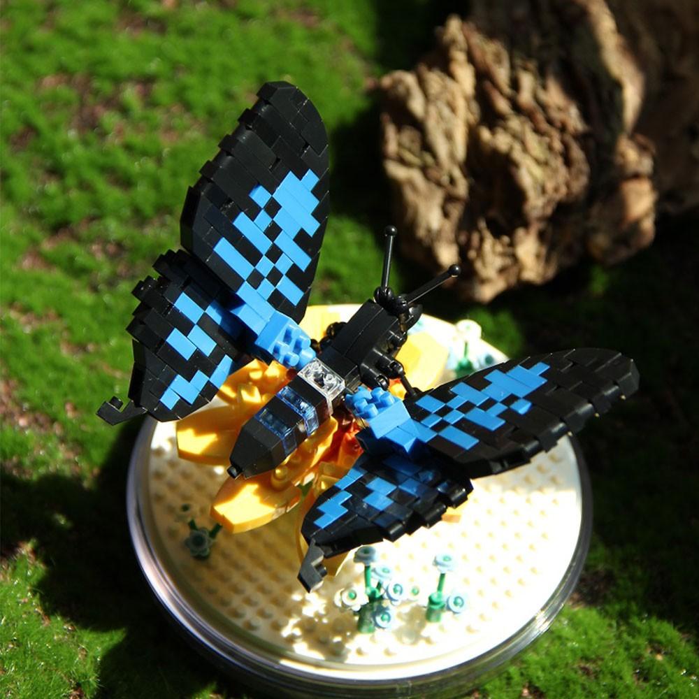 6-Insect Series Building Block Model Kit, Cute Animal Display Figures, Great Birthday and Holiday Gift for Collectors