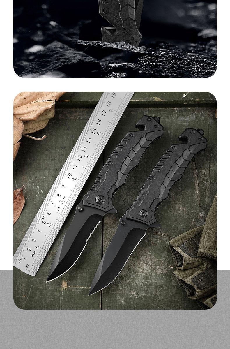 Stainless Steel Fruit knives - High Hardness Sharp Folding knives for Outdoor Use, Multi-Functional Self-Defense, Camping Gifts EDC