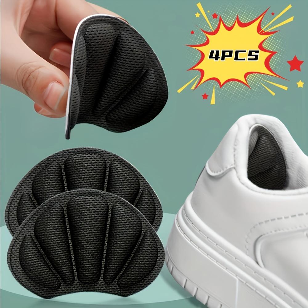 2 Pcs Blister Prevention Heel Grips, Adhesive Heel Protectors for Footwear, Soft Cushioned Heel Liners Inserts, Foot Care Heel Pads for Men Women Sneakers Sandals Flats