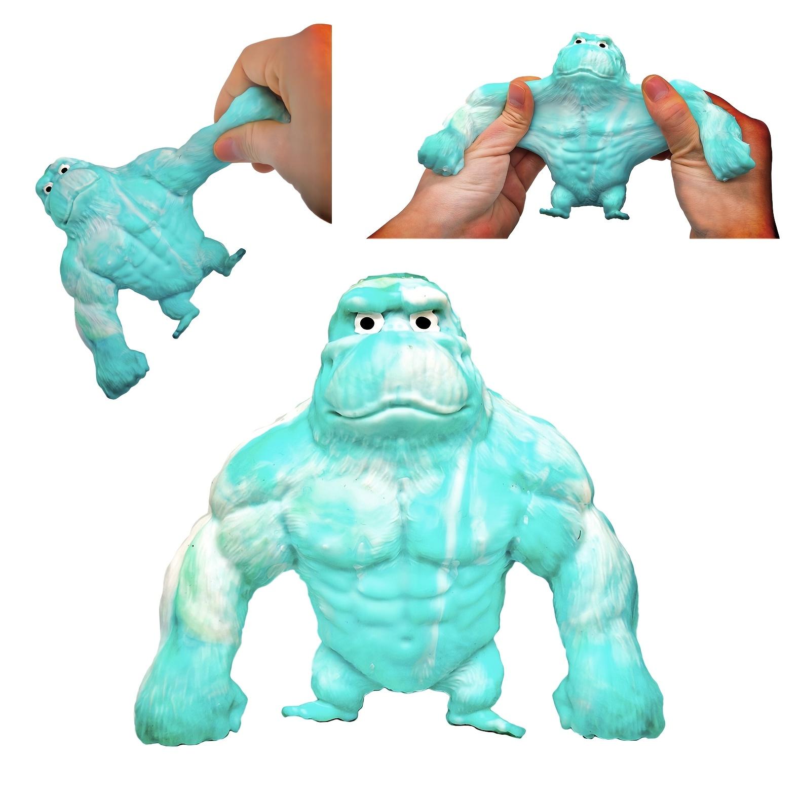 Super Stretchy Gorilla Fidget Toy, Squeeze Monkeys Stretchy Monkey- Original Sensory/Fidget Collectible Toys Holiday Party Gifts, Christmas, Halloween, Easter Basket Stuffing.The Filling Material Is PVA Sponge, Not Sand