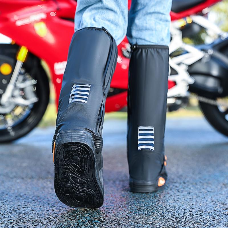 Thick Durable Outdoor High-Top Waterproof Rainproof Shoe Covers/rain Boots, Motorcycle Riding, Outdoor Leisure Fishing, Rainy Day, Rainy Season, Rainy/snowy Hiking, Rain Shoes