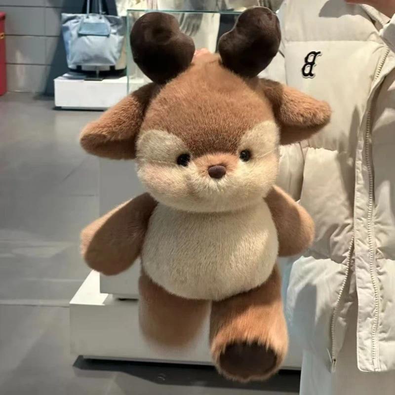 Kawaii Highland Raccoon Stuffedtoy - 55cm Stress Relief Toy, Premium Soft Fabric Plush, Huggable Companion, Soft Cuddly Gift, Cuddly Stuffed Animals, Soft Adorable Stuffed