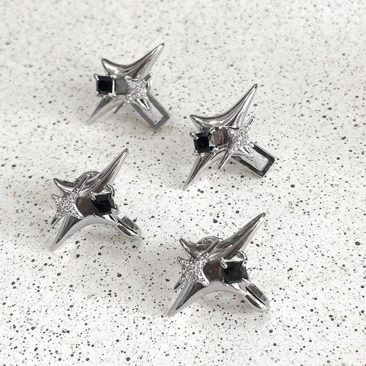 Star Design Waist Buckle, 1 Pair Detachable Waist Jeans Buckle, Fashionable Waist Buckle, Household Sewing Accessories for Women