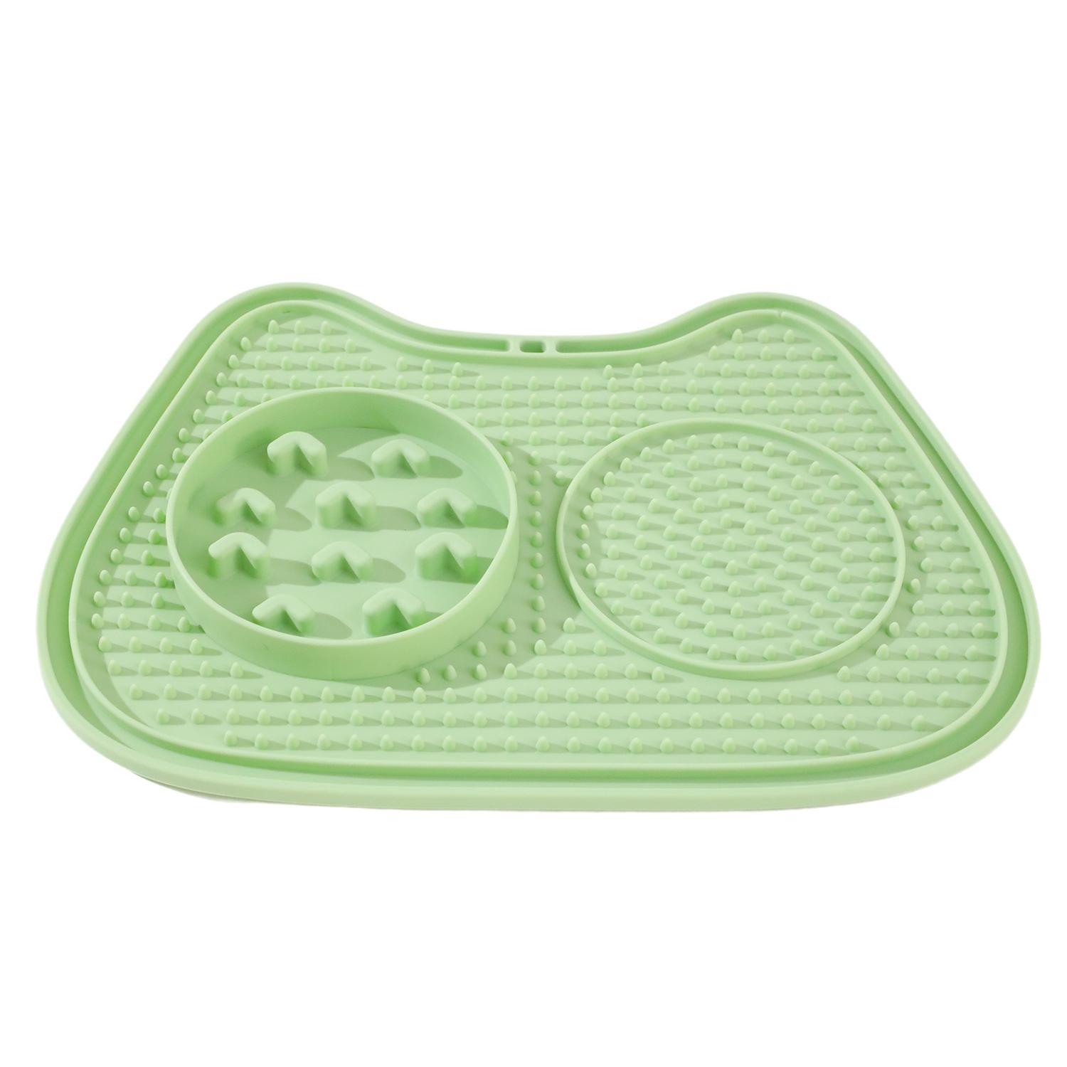 Easy-Clean Dog Licking Pad, Non-Slip Slow Feeder Mat, BPA-Free Silicone Licking Pad, Interactive Dog Toy, Pet Accessories