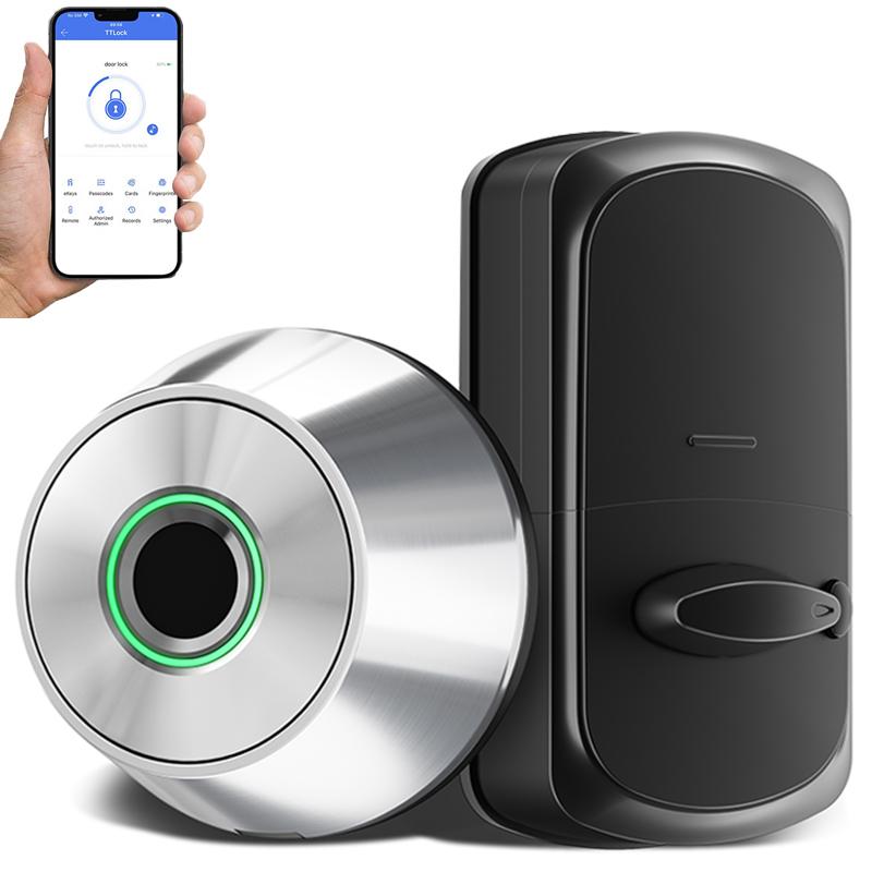 Valentine's Day Gift EUERTE 3th Gen Fingerprint Door Lock with App Smart Deadbolt Auto Lock Easy Install Great For Home Perfect Replacement The Traditional Deadbolt FathersDayGift