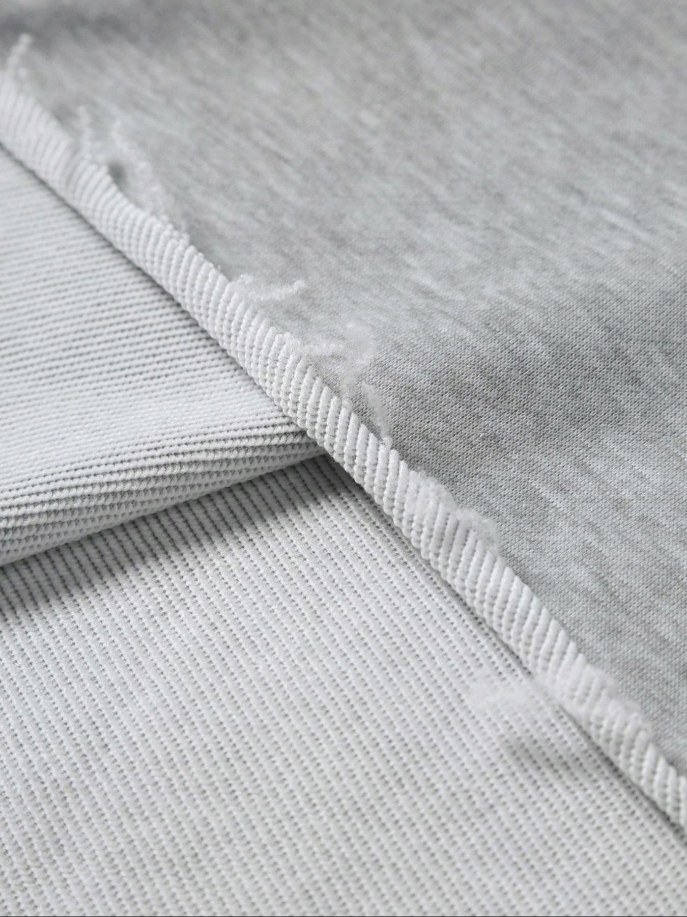 Men's Casual Wide Leg Shorts, Elastic Drawstring Waist, Summer Fitted Plain Sporty Style, Soft Comfortable Daily Wear, Casual Streetwear Shorts