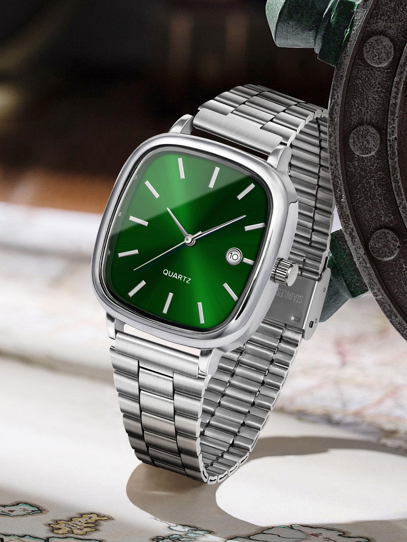 Men's Fashion Quartz Watch, Edgy Elite Design, Perfect for Business & Casual Wear, Minimalist Style, Ideal Premium Gift