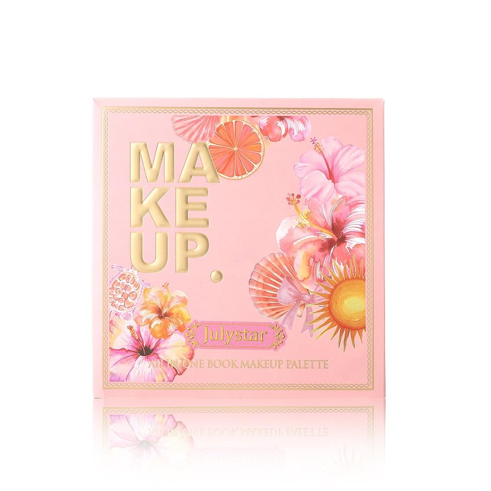 High-End Multi-Functional Makeup Palette, Four-In-One Eyeshadow Blush Highlighter, Long-Lasting Easy Application, Elegant Makeup Set