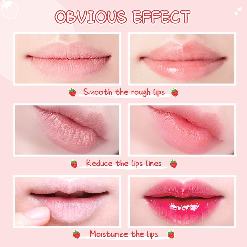 Peach Flavor Moisturizing Lip Balm, Hydrating Lip Balm, Lip Moisturizer, Lip Treatment, Plumping Lipstick, Suitable for All Occasions Lip Care, Daily Skincare Products