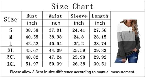 Angerella Women's Casual Loose Fit Pocket Shirts Printed Tops