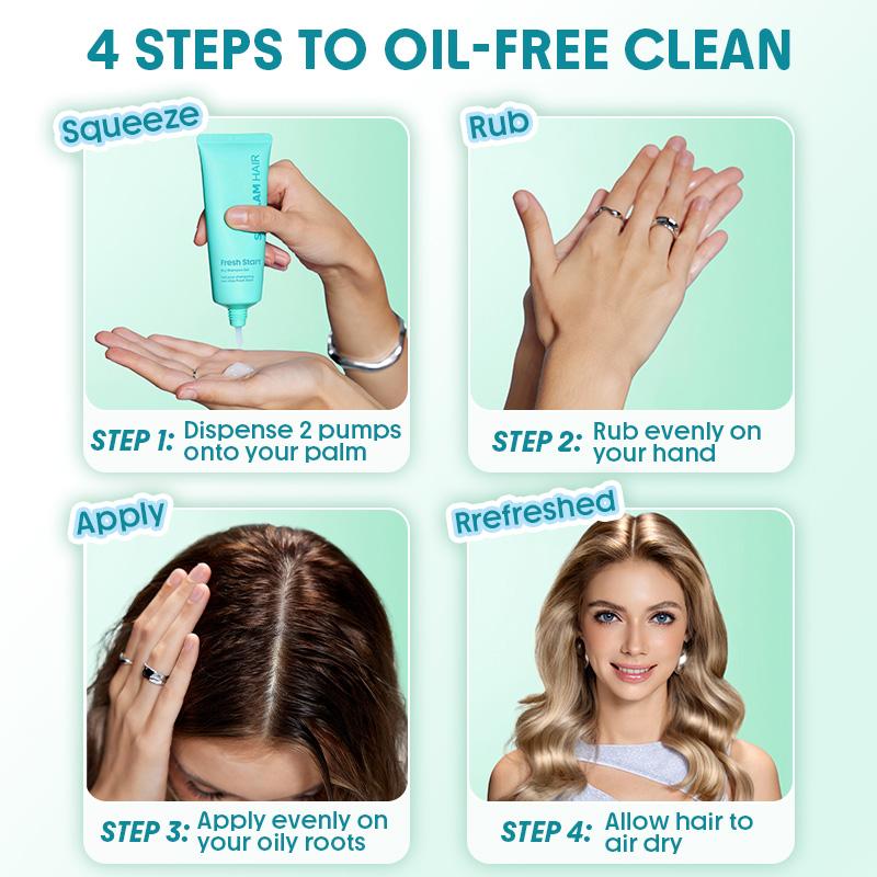 SHEGLAM HAIR Fresh Start Dry Shampoo Gel Haircare Cleansing Cleanser