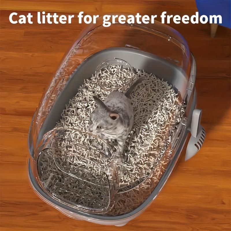 Extra Large Enclosed Cat Litter Box, Splash-Proof & Odor-Control, Designed for Big Cats, Ideal for Lazy Pet Owners