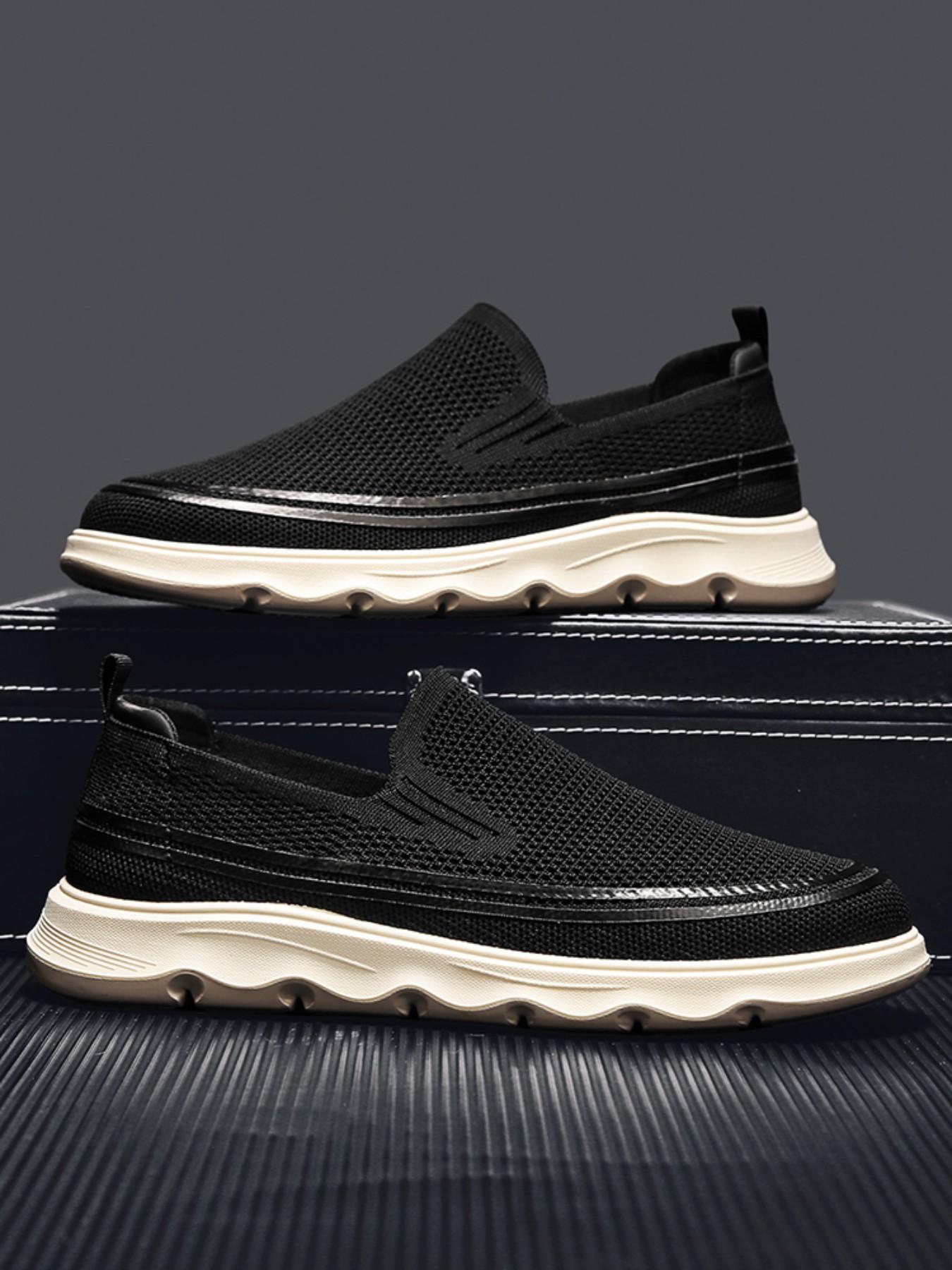 2026 Spring Summer New Mesh Slip-On Shoes, Breathable Lightweight Non-Slip Loafers, Comfortable Walking Shoes for Men