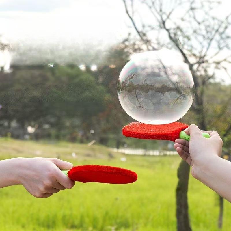 Magic Blowing Bubble Table Tennis Fun Children's Outdoor Toy Parent-Child Game Kindergarten Gift Educational Play