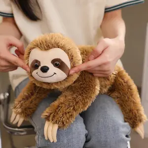 Imitation Sloth Plush Toys Soft Animal Stuffed Sloth Dolls For Baby Kids Birthday Xmas Gift Animals Home Decoration