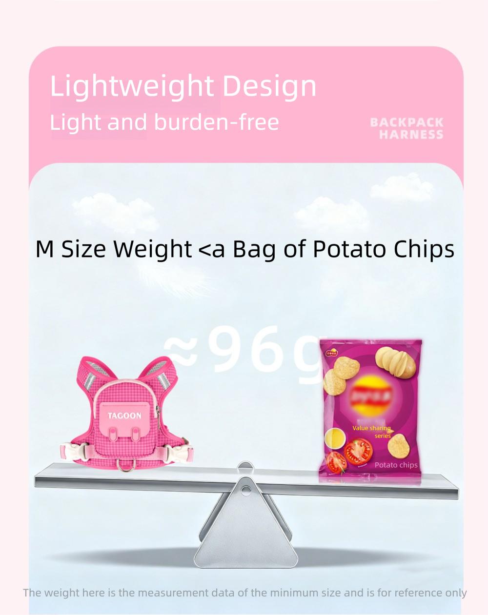 Pet Backpack & Leash Combo: Anti-Escape Harness and Leash for Outdoor Walks - Convenient, Portable Pet Carrier