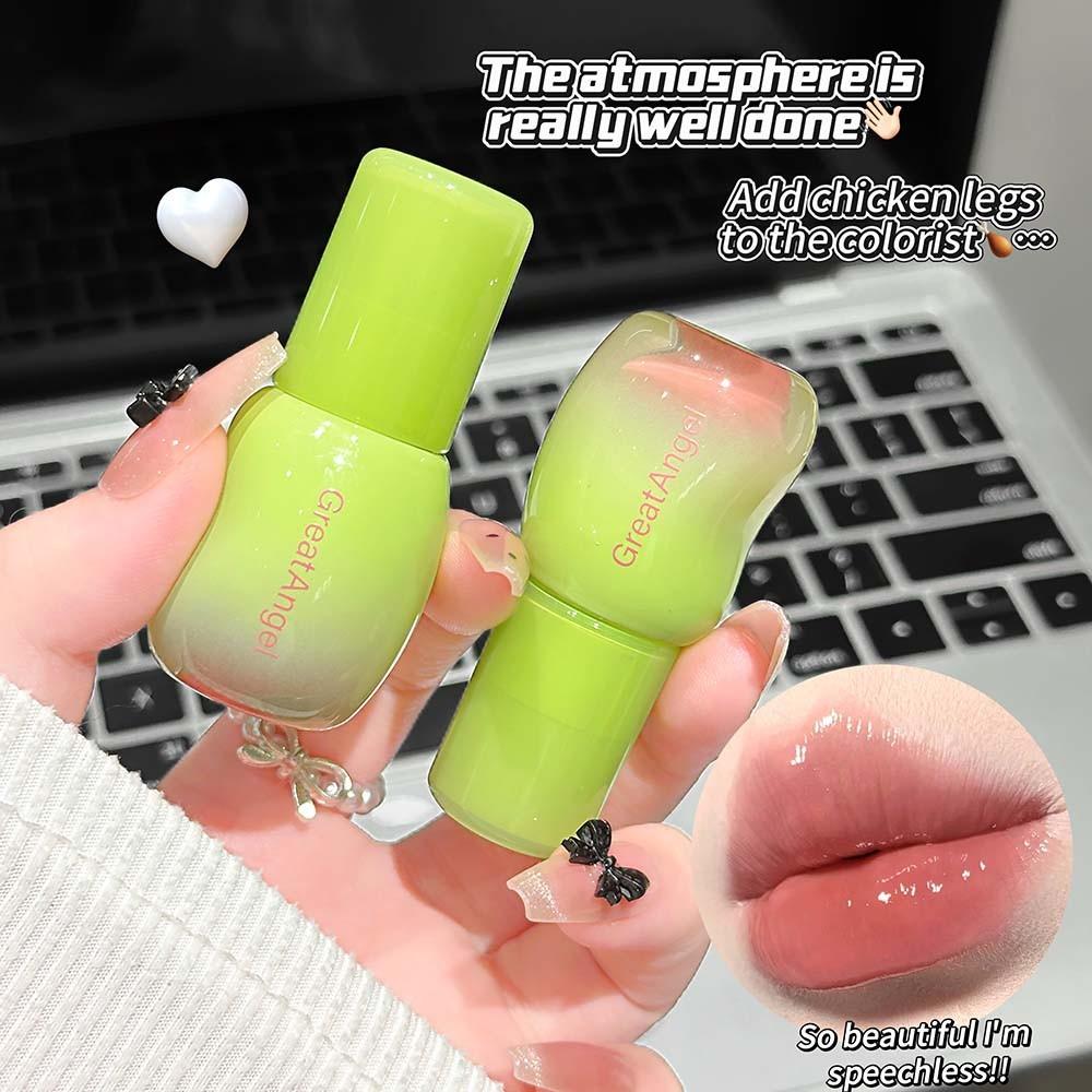 4-Pack Clear Lip Gloss Set, Hydrating Formula, Long-Lasting Moisture, Perfect for All Skin Types, Ideal for Daily Use