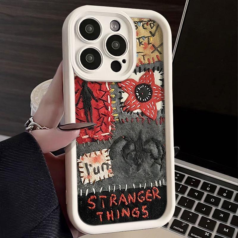 Dark Style Stranger Things Phone Case Protector Tpu Thick Anti-Drop Protection for iPhone 7/8/x/XS/XR/XS Max/11/12/13/14/15 Pro Max/16 Pro Max/17 Pro Max/air