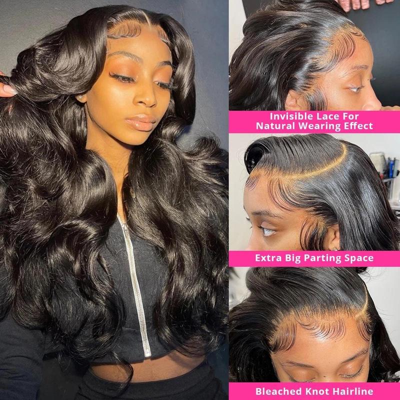 Bling Hair 13x6 Lace Front Wigs Human Hair Pre Plucked Body Wave HD Lace Front Wigs Human Hair 180% Density Frontal Wigs Human Hair TikTokShopHolidayHaul