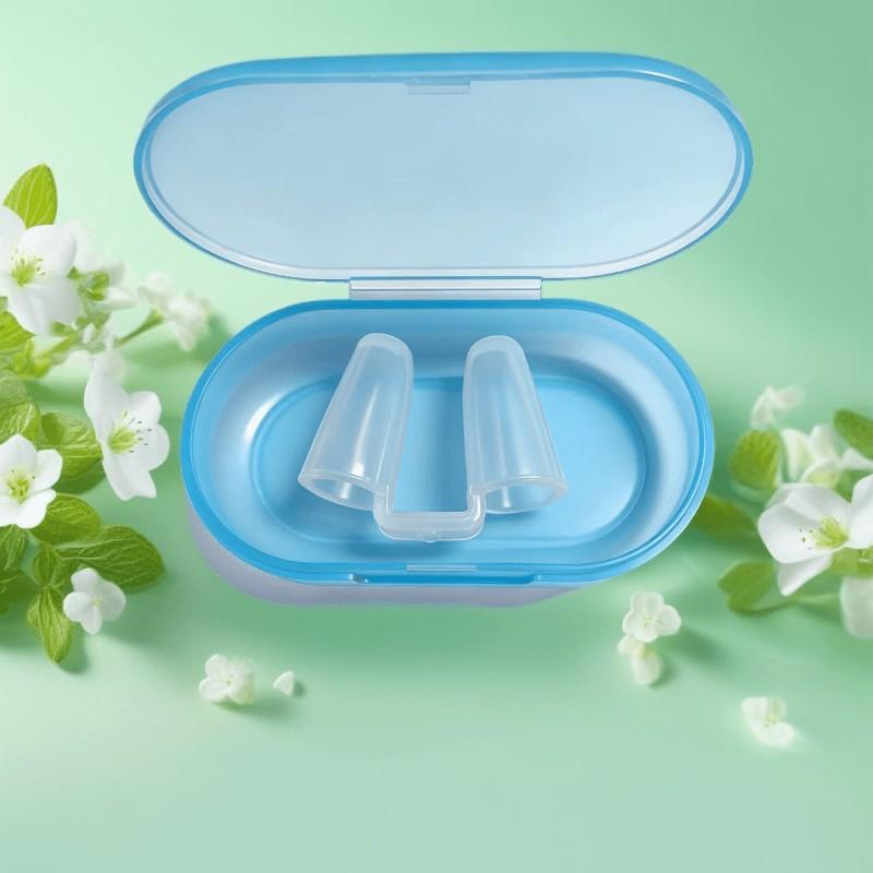 Swimming Nose Plugs and Earplugs Set, 2 Pcs Silicone Nose Clips, Adult Universal Size, Waterproof for Swimming, Kayaking, Diving