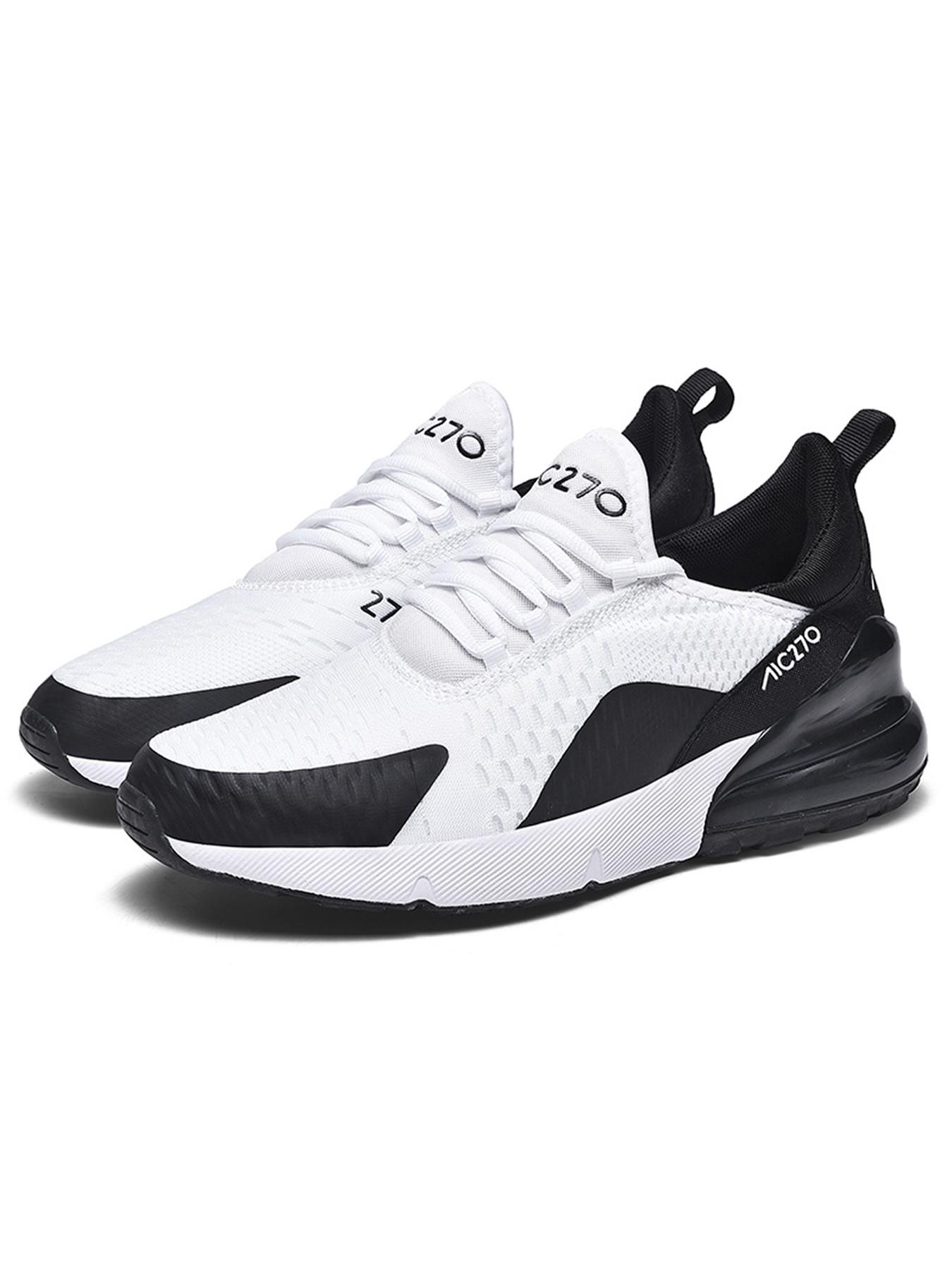 Men's Lightweight Breathable Mesh Running Shoes, Sporty Style Gym Outdoor Sneakers, Comfortable All Season Athletic Footwear, Runner Athletic Shoe