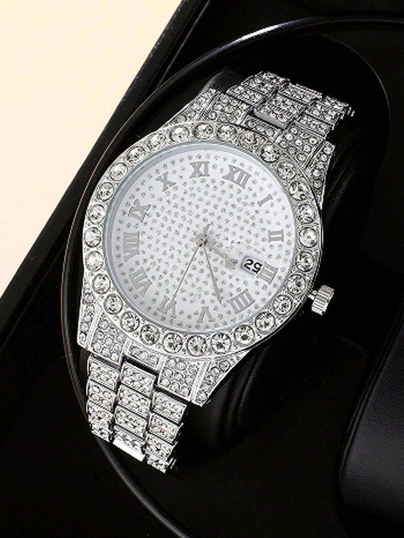 Men's exquisite watch set, men's business high-end quartz men's watch